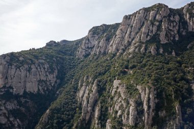 Montserrat, Catalonia, İspanya bir dağ oluşumu