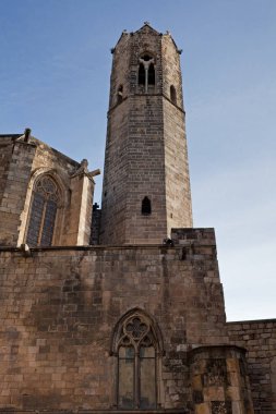 Eski tarihi merkezi Barcelona, İspanya