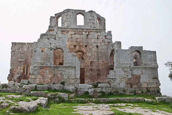 圣西缅的修道院。叙利亚 — 图库照片