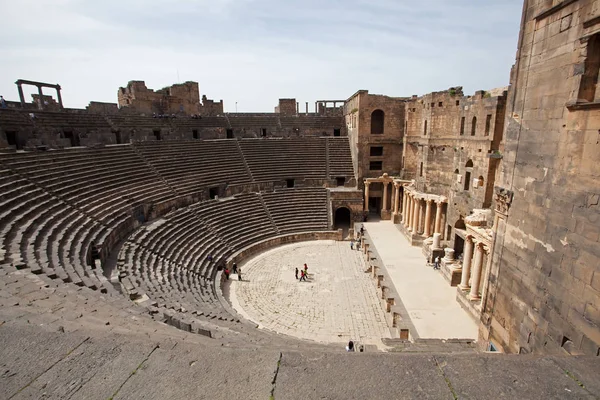 büyük antik amfitiyatro, bosra, Suriye