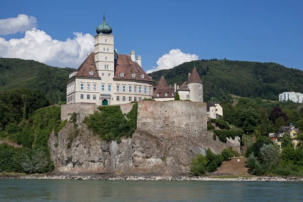 Castillo Schloss Schohnbuhel Danubio Austria — Foto de Stock