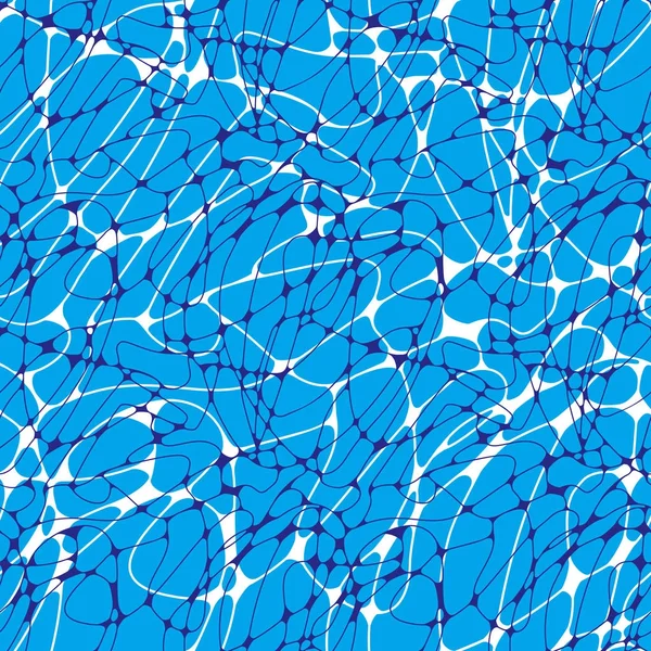 Vector Azul Patrón Inconsútil Abstracto — Archivo Imágenes Vectoriales