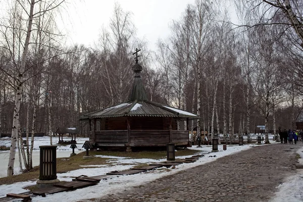 Kostroma Russia January 2018 Kostroma Architectural Ethnographic Landscape Museum Reserve — Stock Photo, Image