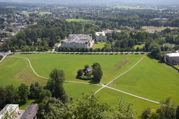 Autriche Salzbourg Juin 2012 Vue Ville Depuis Forteresse Salzbourg — Photo