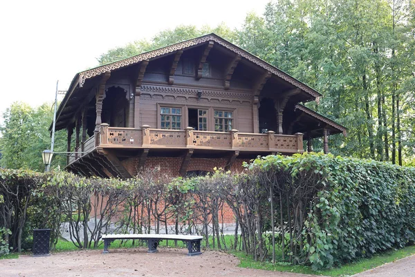 Russland Moskau September 2019 Museum Estate Kuskovo Nebengebäude Schweizerhaus — Stockfoto