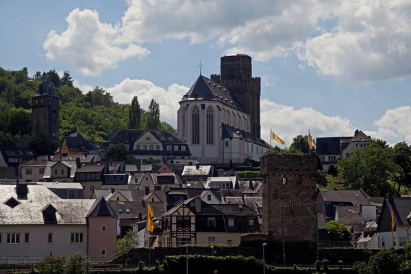Jerman Juli 2012 Arsitektur Lembah Rhine Tengah — Stok Foto
