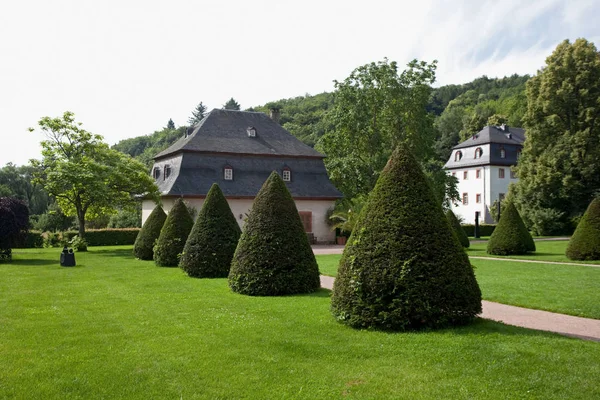 Jerman Rhine Valley Juli 2012 Eberbach Abbey Taman — Stok Foto