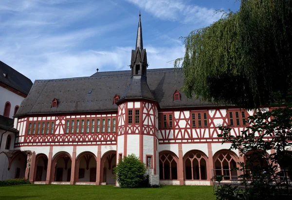 Almanya Ren Vadisi Temmuz 2012 Eberbach Manastırı — Stok fotoğraf