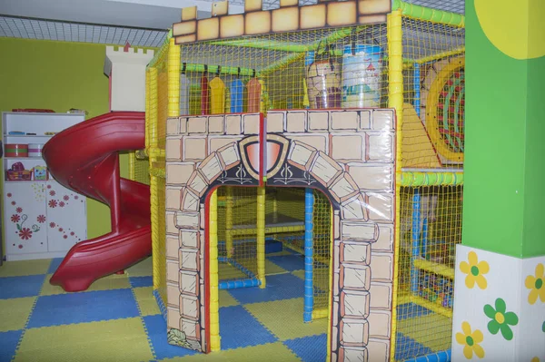 Childrens play castle for young children — Stock Photo, Image