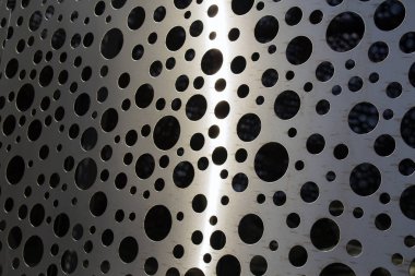 Paslanmaz çelik, modern bir görünüm doku