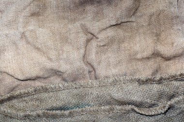 Eski çuval closeup doku