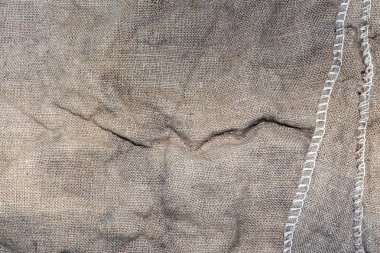 Eski çuval closeup doku