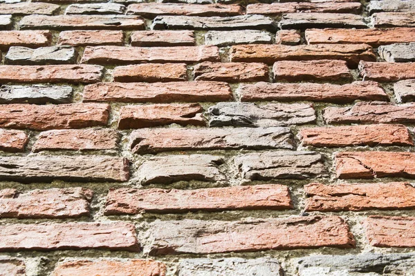 Tło starego zabytkowego muru ceglanego, — Zdjęcie stockowe