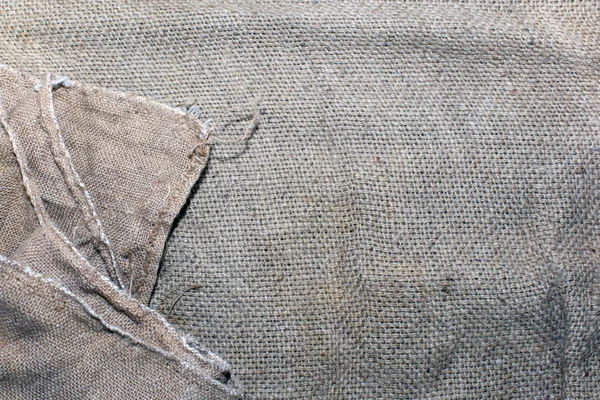 Tekstur dari karung kentang kotor tua — Stok Foto
