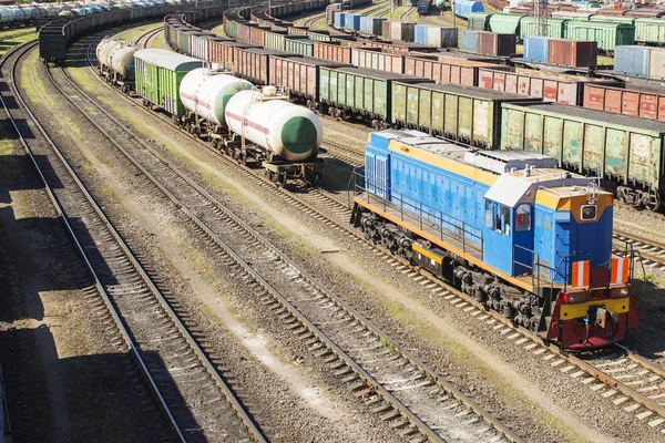 Y tanques con licuado — Foto de Stock