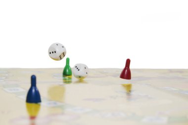 masa oyunu oyun rakamlar ve Çift Kişilik dices