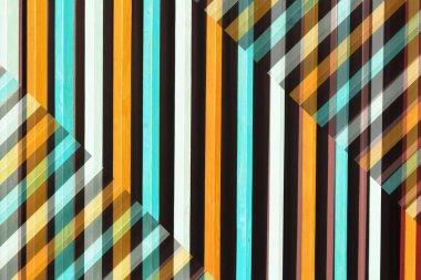 Ahşap arka plan sanat. Yaratıcı renkli duvar kağıdı. Eski ahşap doku geri.