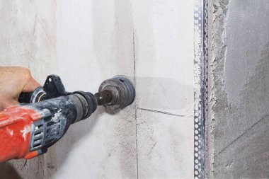 Elektrik prizi için matkap deliği, özel güç aracı matkabı