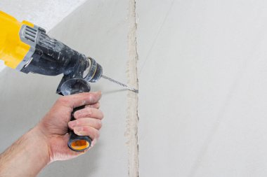 Elektrik prizi için matkap deliği, özel güç aracı matkabı.