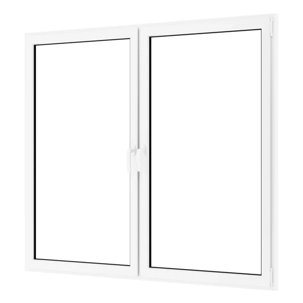 Window isolated on white background. 3d illustration — Stock Photo, Image