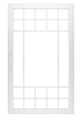 Beyaz arka plan üzerinde izole penceresini açın. 3D çizim