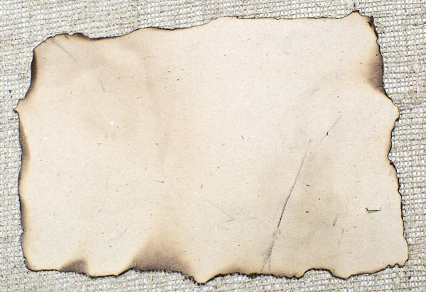 Denso viejo papel quemado —  Fotos de Stock