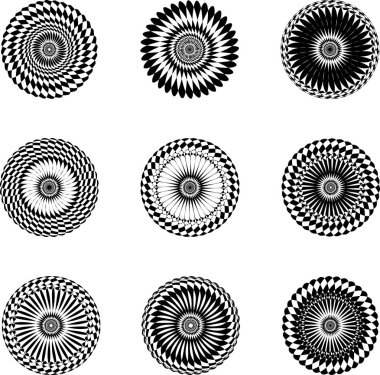 geometrik desenler tasarım için ayarla