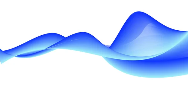 明るい波ベクトルの背景の色 — ストックベクタ