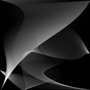 parlak, dalgalı siyah beyaz vektör arka plan