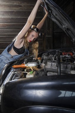 Tamirci kız onarım