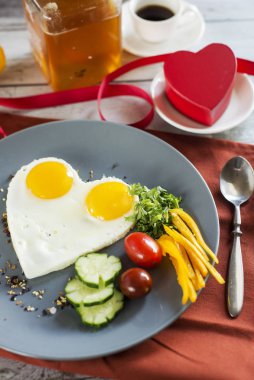 Sevgililer günü kahvaltı