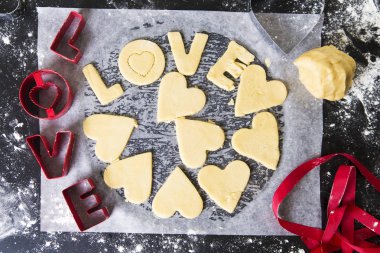 Sevgililer Günü kurabiye kalıpları