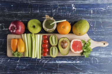 fruit vegetable fresh smoothie