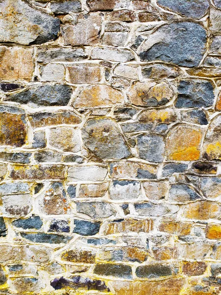 Ściana Tekstury Kamienia Jako Zbliżenie Tła — Zdjęcie stockowe