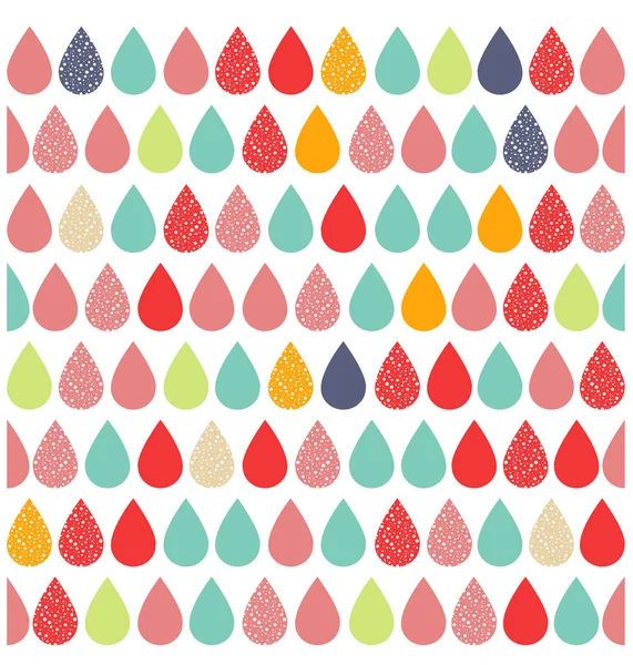 Abstract kleurrijk vector achtergrond met regen — Stockvector