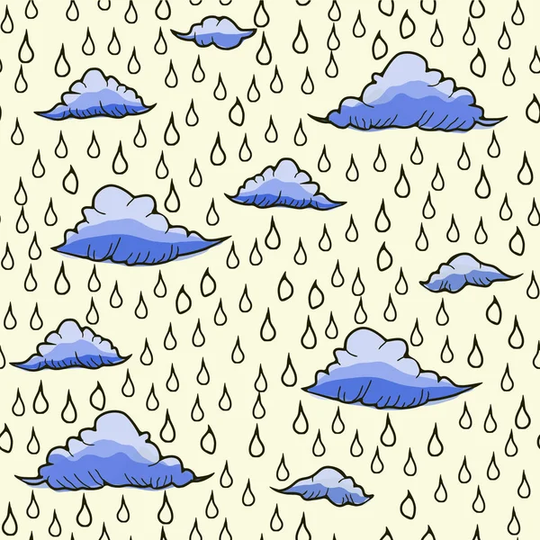 Fondo abstracto con lluvia y nube — Foto de stock gratis