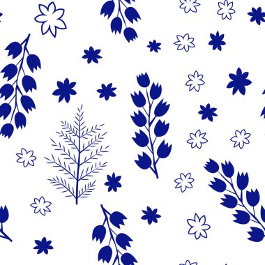 Çiçekler üzerinde izole beyaz arka plan belirleme