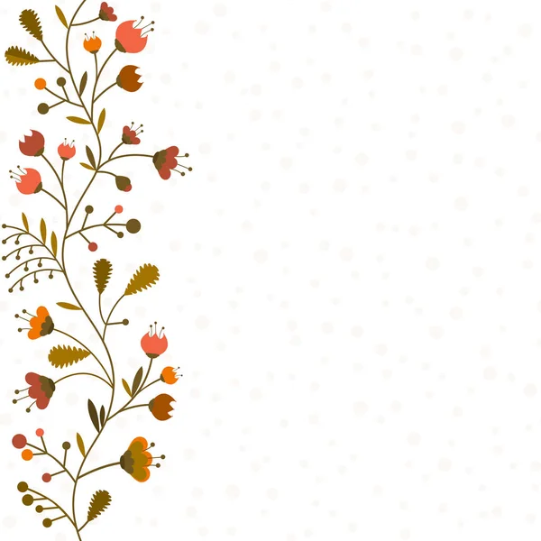 Conjunto de flores aisladas sobre fondo blanco — Vector de stock