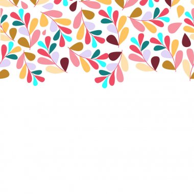 Beyaz arka plan üzerinde izole yaprakları seti