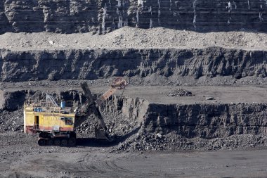 kömür madenciliği yüzeyi