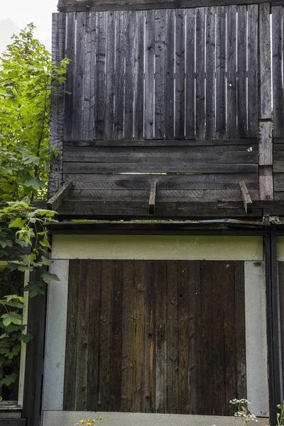 Casa abandonada inacabada — Fotografia de Stock