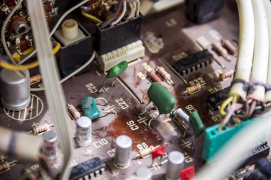 Vintage elektronik Pano