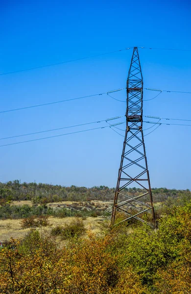 A power lines — Stock Photo, Image