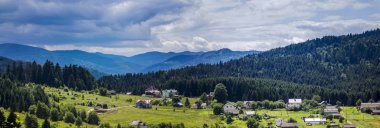 Karpat kırsal manzara