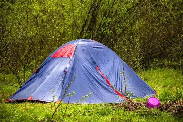 Uma tenda turística — Fotografia de Stock