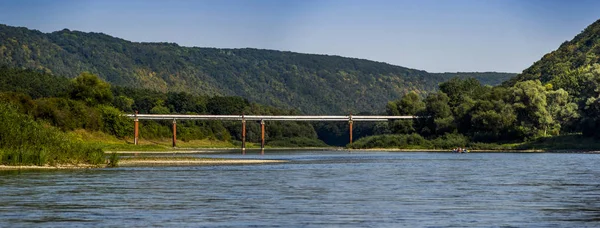 Gasdotto sotto il fiume Dniester — Foto Stock