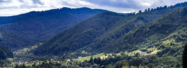 Panorama över Karpaterna — Stockfoto