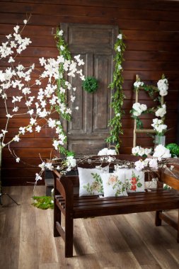 Bir bahar stüdyoda dekor