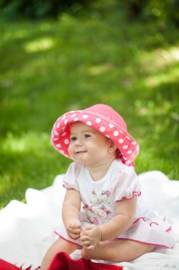 Parlak yaz berry parti parkta