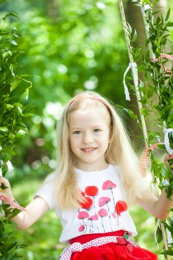 Parlak yaz berry parti parkta